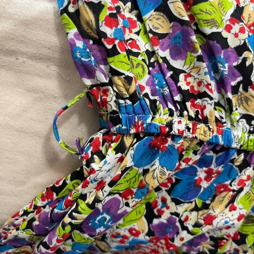 Melloday Womens Dress Size X-Small XS Multicolored Patchwork Floral NWT - Picture 15 of 15